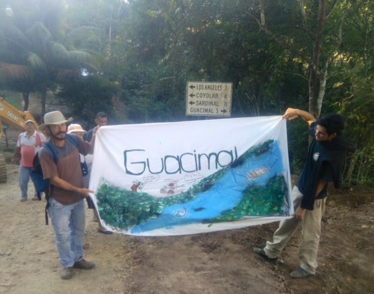 En Guacimal defienden el río Veracruz